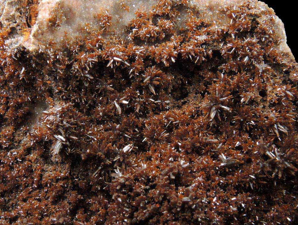 Vanadinite var. Endlichite from Ahumada Mine, Sierra de Los Lamentos, Chihuahua, Mexico