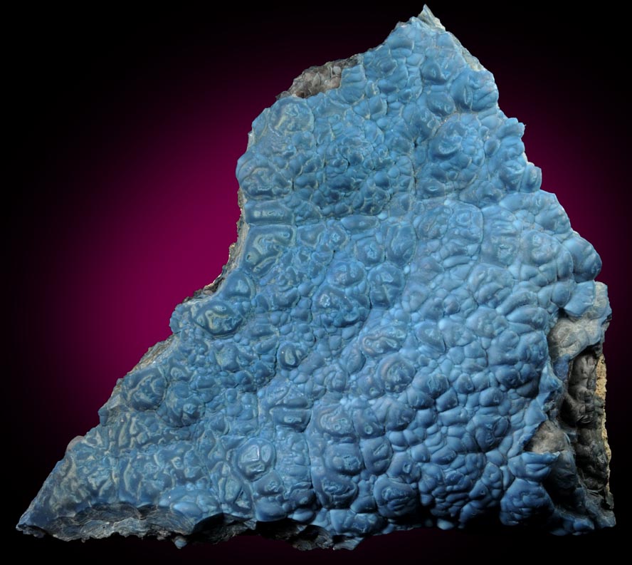 Shattuckite from Shattuck Mine, Bisbee, Warren District, Cochise County, Arizona (Type Locality for Shattuckite)