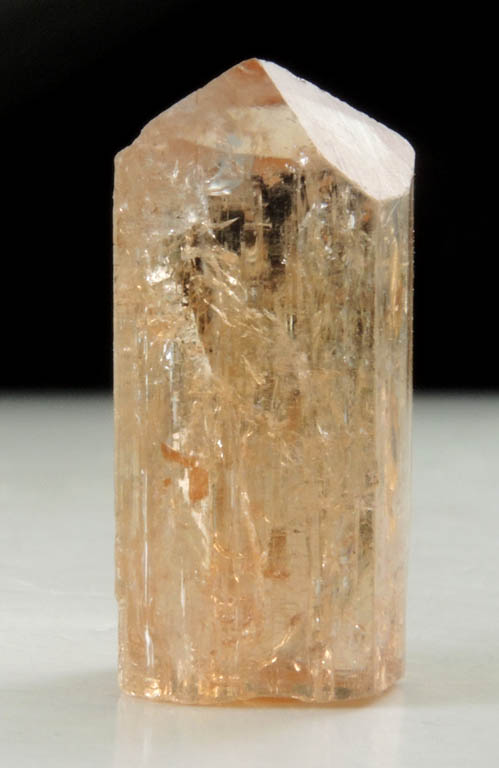 Topaz var. Imperial Topaz from Ouro Preto, Minas Gerais, Brazil