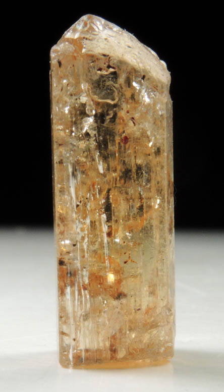 Topaz var. Imperial Topaz from Ouro Preto, Minas Gerais, Brazil