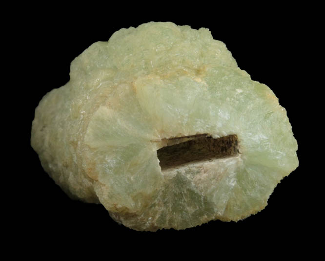 Prehnite pseudomorphs after Anhydrite from Lane's Quarry, Westfield, Hampden County, Massachusetts