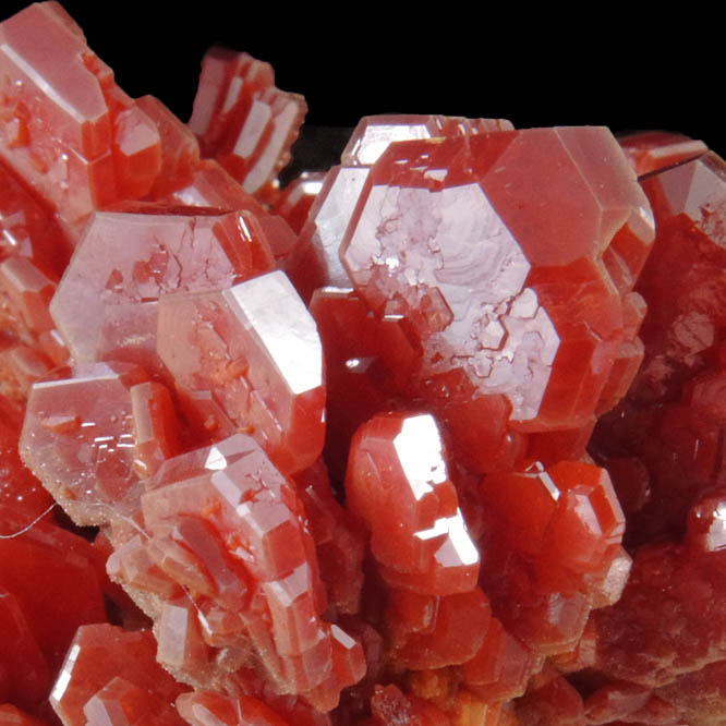 Vanadinite from Mibladen, Haute Moulouya Basin, Zeida-Aouli-Mibladen belt, Midelt Province, Morocco