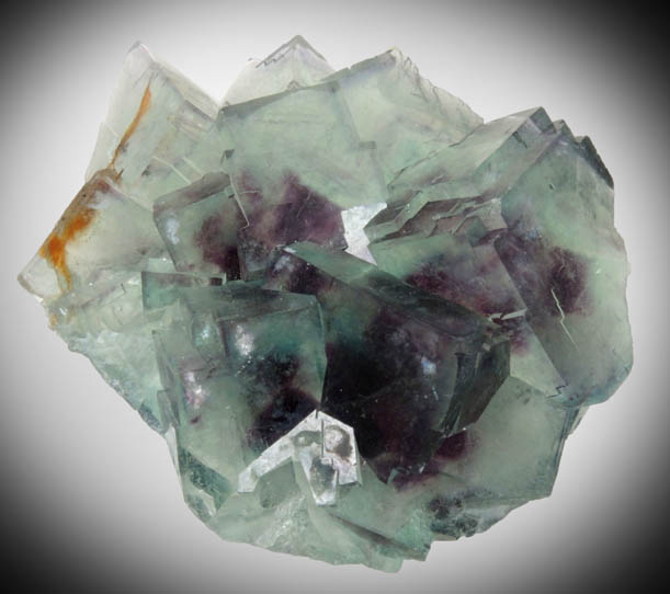 Fluorite with phantom-growth zoning from Okorusu Mine, 46.5 km north of Otjiwarongo, Otjozondjupa, Namibia