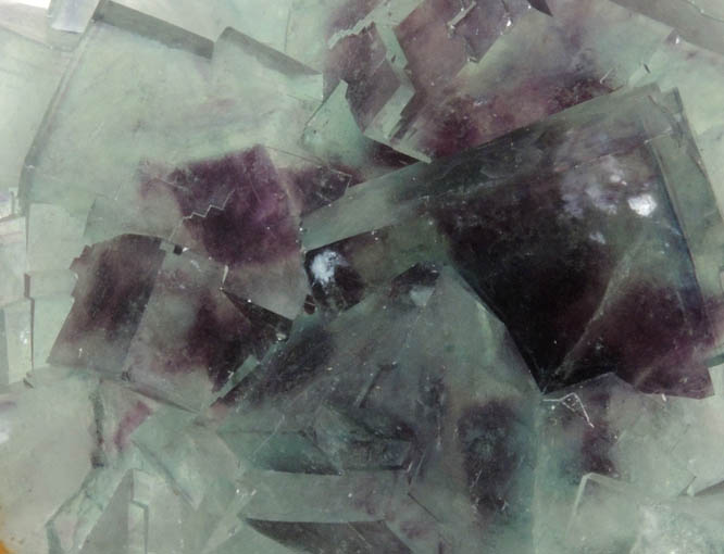 Fluorite with phantom-growth zoning from Okorusu Mine, 46.5 km north of Otjiwarongo, Otjozondjupa, Namibia