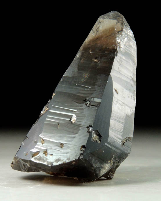 Quartz var. Smoky Quartz (Dauphin Law Twins) from Butte District, Silver Bow County, Montana