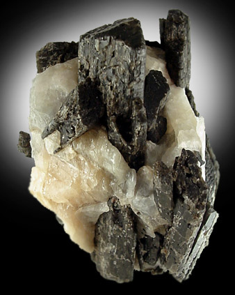 Hornblende from Natural Bridge, Diana Township, Lewis County, New York