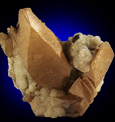 Calcite with Prehnite from Breakwater Construction Site, Red Bank, Monmouth County, New Jersey