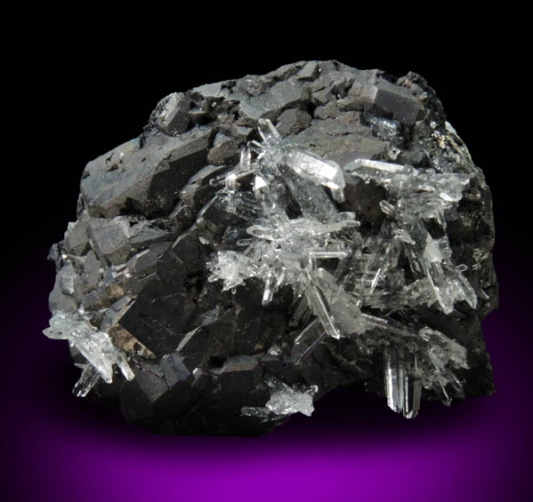 Quartz on Tetrahedrite from Black Pine Mine, Granite County, Montana