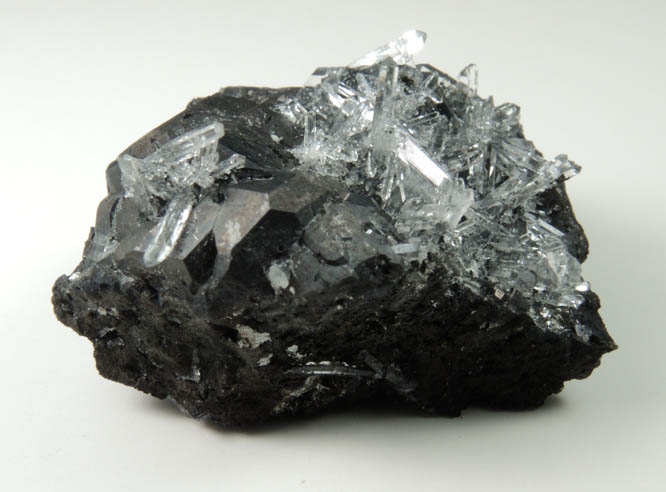 Quartz on Tetrahedrite from Black Pine Mine, Granite County, Montana