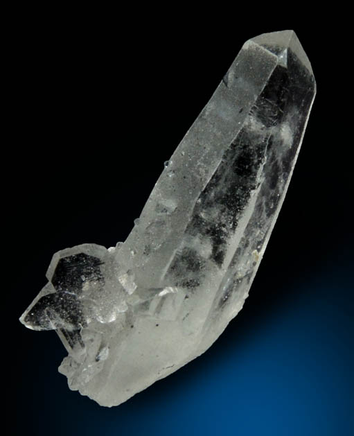 Quartz with Japan Law-twinned Quartz from Black Pine Mine, Granite County, Montana