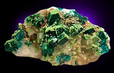 Dioptase from Tsumeb Mine, Otavi-Bergland District, Oshikoto, Namibia