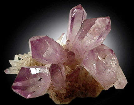 Quartz var. Amethyst from Piedra Parada, near Las Vigas, Tatatila, Veracruz, Mexico