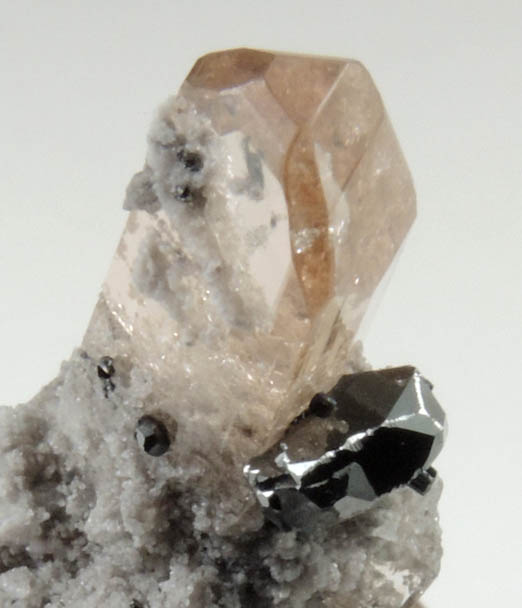 Topaz and Bixbyite from Thomas Range, Juab County, Utah