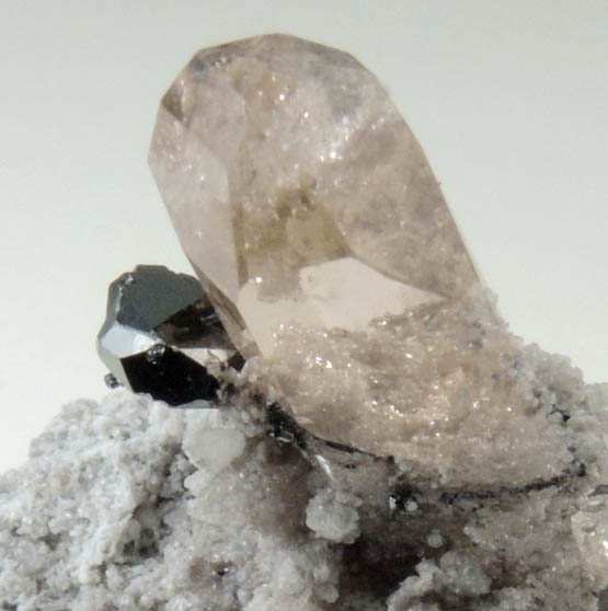 Topaz and Bixbyite from Thomas Range, Juab County, Utah