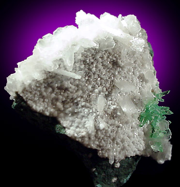 Apophyllite on Stilbite from Nashik District, Maharashtra, India