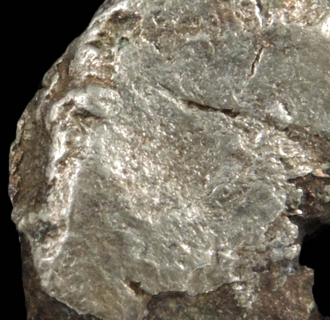 Silver and Copper var. Half-breed (combination of native silver and native copper) from Keweenaw Peninsula Copper District, Michigan