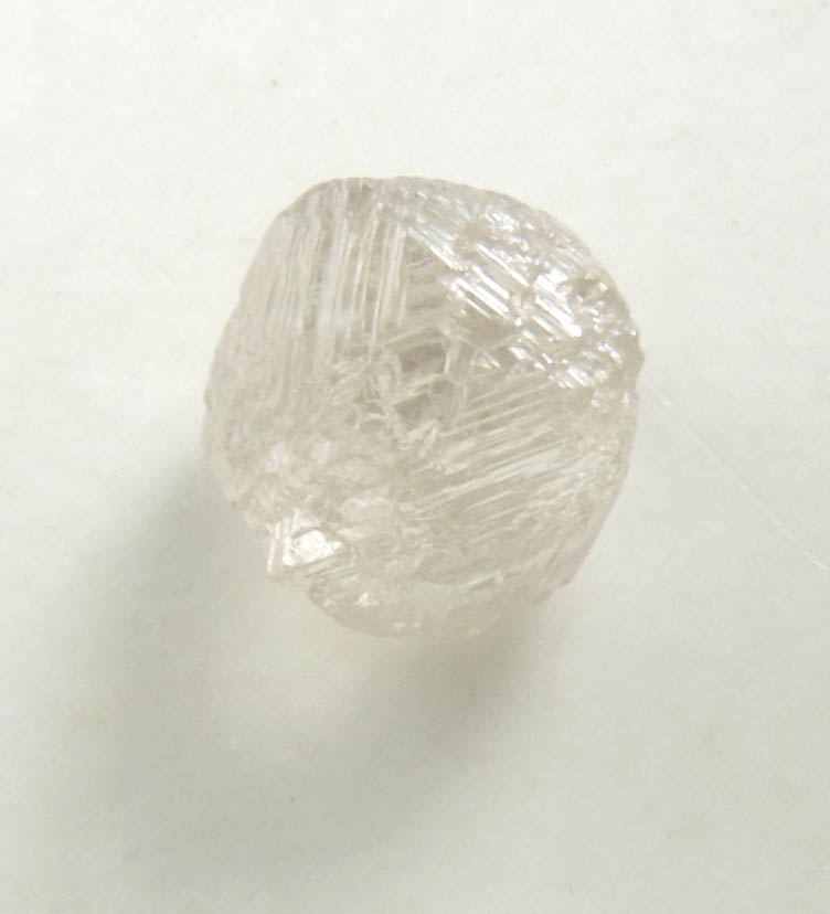 Diamond (0.90 carat pale-brown cuttable octahedral crystal) from Venetia Mine, Limpopo Province, South Africa
