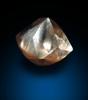 Diamond (1.29 carat brown cuttable complex crystal) from Argyle Mine, Kimberley, Western Australia, Australia