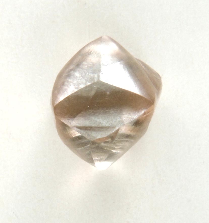 Diamond (1.29 carat brown cuttable complex crystal) from Argyle Mine, Kimberley, Western Australia, Australia