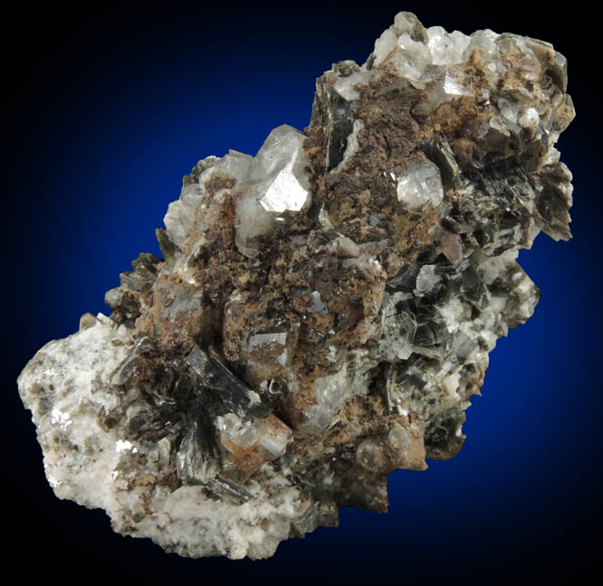 Phenakite and Muscovite from Mount Antero, Chaffee County, Colorado