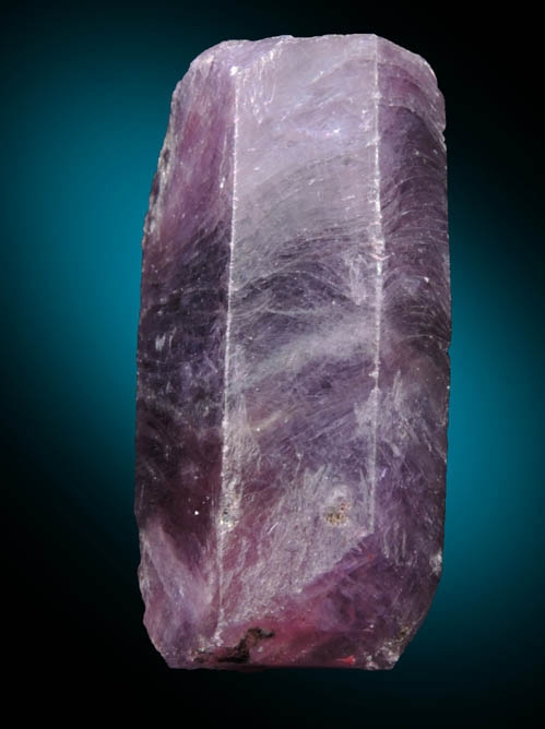 Corundum var. Purple Sapphire from Mogok District, 115 km NNE of Mandalay, Mandalay Division, Myanmar (Burma)