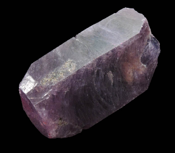 Corundum var. Purple Sapphire from Mogok District, 115 km NNE of Mandalay, Mandalay Division, Myanmar (Burma)