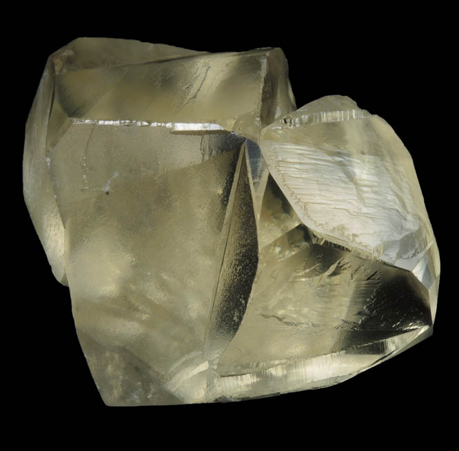 Calcite (twinned crystals) from Sokolovskiy-Sarbaiskiy Mine, Rudnyy, Kustanay Oblast, Kazakhstan