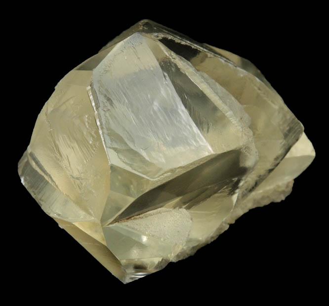 Calcite (twinned crystals) from Sokolovskiy-Sarbaiskiy Mine, Rudnyy, Kustanay Oblast, Kazakhstan