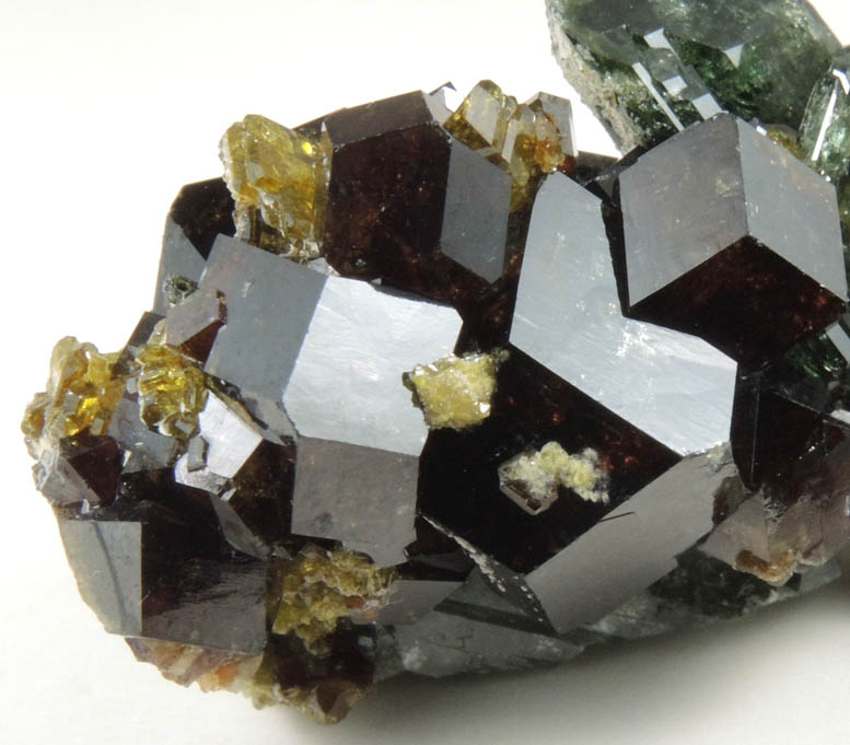 Andradite Garnet, Epidote, Diopside from Marki Khel, Spin Ghar Mountains, southwest of Jalalabad, Nangarhar, Afghanistan