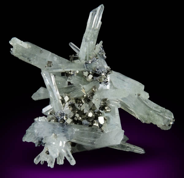 Quartz with Pyrite from Gyudyurska Mine, Zlatograd, Smolyan Oblast, Bulgaria