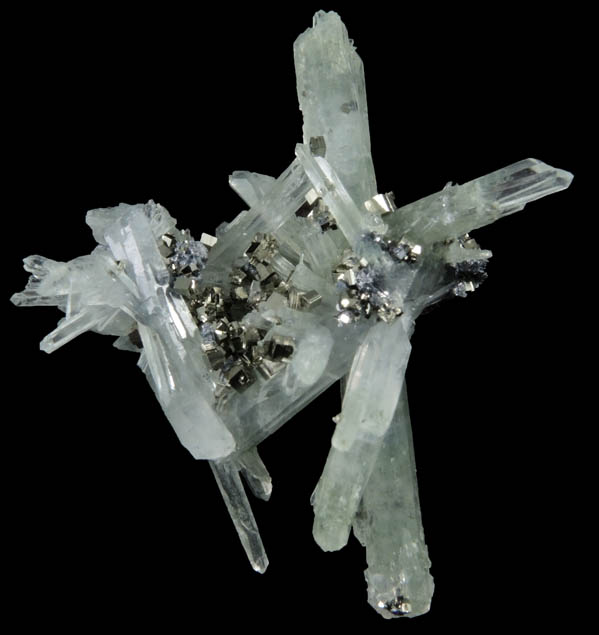 Quartz with Pyrite from Gyudyurska Mine, Zlatograd, Smolyan Oblast, Bulgaria