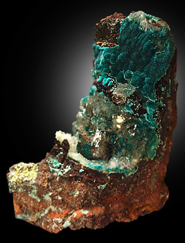 Hemimorphite and Aurichalcite from Leadville, Lake County, Colorado