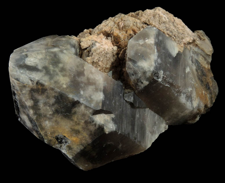 Quartz var. Smoky Quartz from Hobbs Brook, east slope of Blue Mountain, Albany, Carroll County, New Hampshire