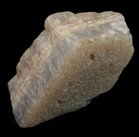 Quartz pseudomorphs after Gypsum from Virgin River Valley, Nevada