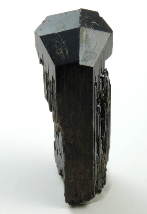 Arfvedsonite (rare terminated twinned crystals) from Hurricane Mountain, Carroll County, New Hampshire