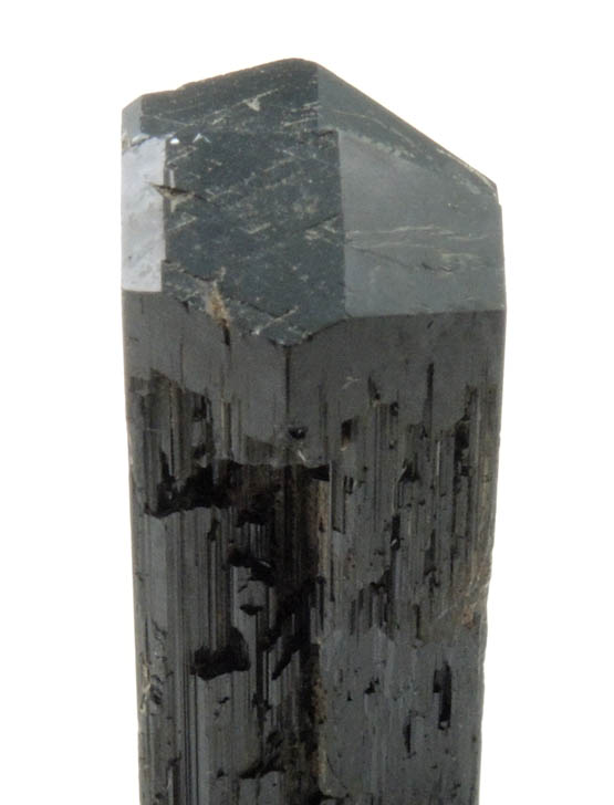 Arfvedsonite (rare terminated twinned crystals) from Hurricane Mountain, Carroll County, New Hampshire