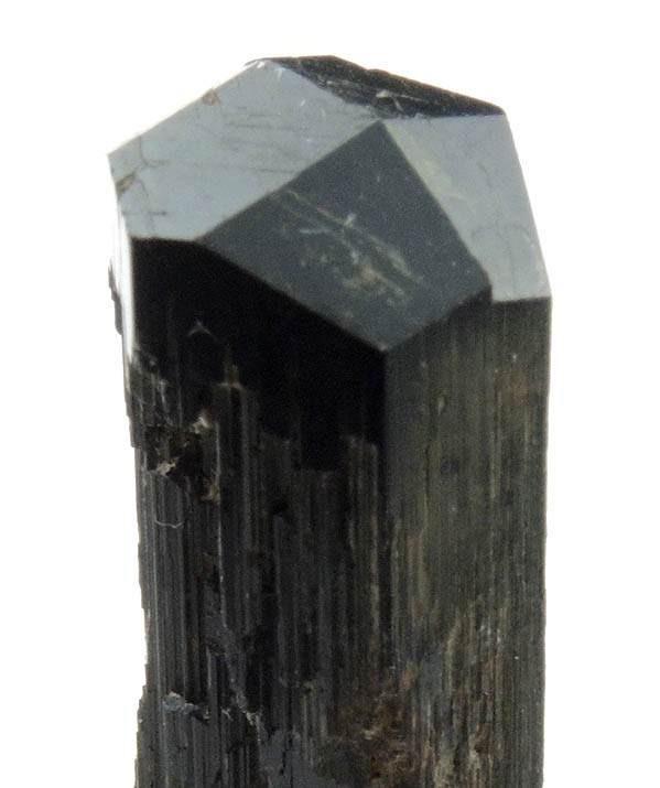 Arfvedsonite (rare terminated twinned crystals) from Hurricane Mountain, Carroll County, New Hampshire