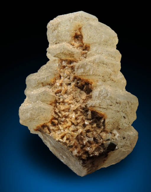 Calcite over Dolomite on Calcite from Skitchewaug Trail Quarry, Springfield, Windsor County, Vermont