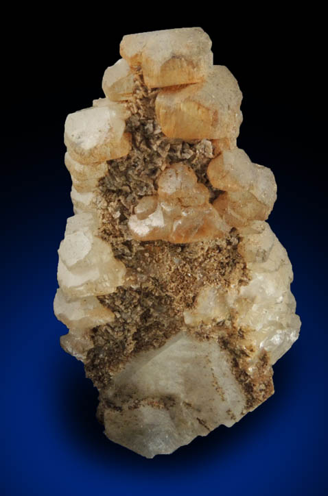 Calcite over Dolomite on Calcite from Skitchewaug Trail Quarry, Springfield, Windsor County, Vermont