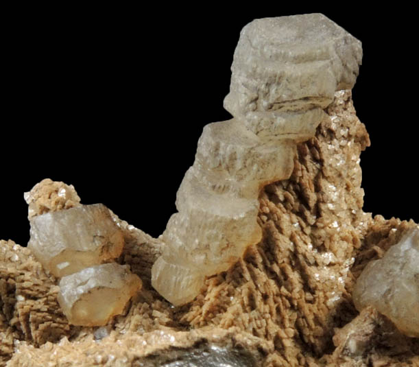 Calcite over Dolomite on Calcite from Skitchewaug Trail Quarry, Springfield, Windsor County, Vermont