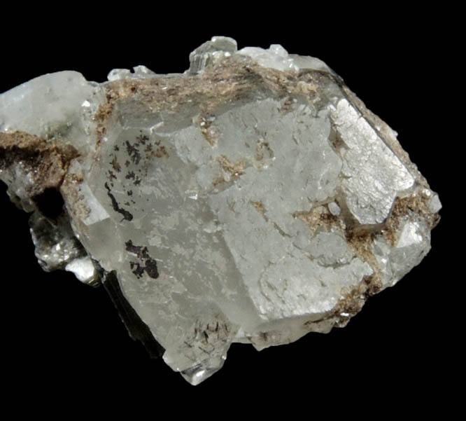 Phenakite and Muscovite from Mount Antero, Chaffee County, Colorado