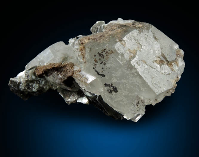 Phenakite and Muscovite from Mount Antero, Chaffee County, Colorado