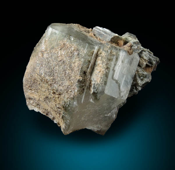 Phenakite and Muscovite from Mount Antero, Chaffee County, Colorado