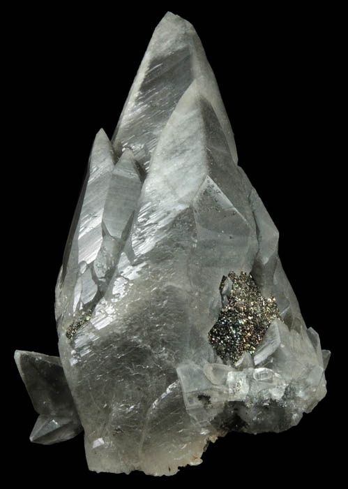 Calcite with Marcasite from Brushy Creek Mine, Viburnum Trend, Reynolds County, Missouri