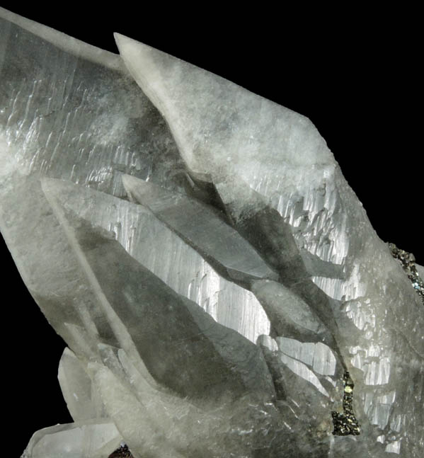 Calcite with Marcasite from Brushy Creek Mine, Viburnum Trend, Reynolds County, Missouri