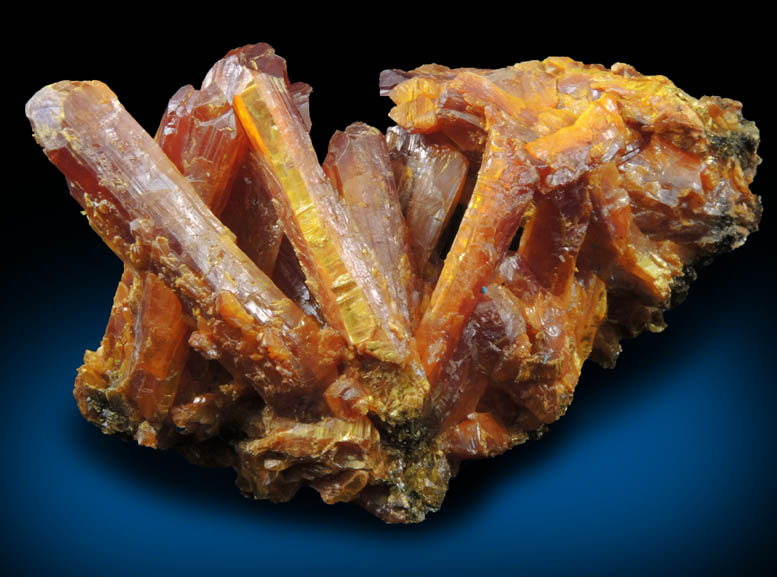 Orpiment from Shimen Mine, Hunan Province, China