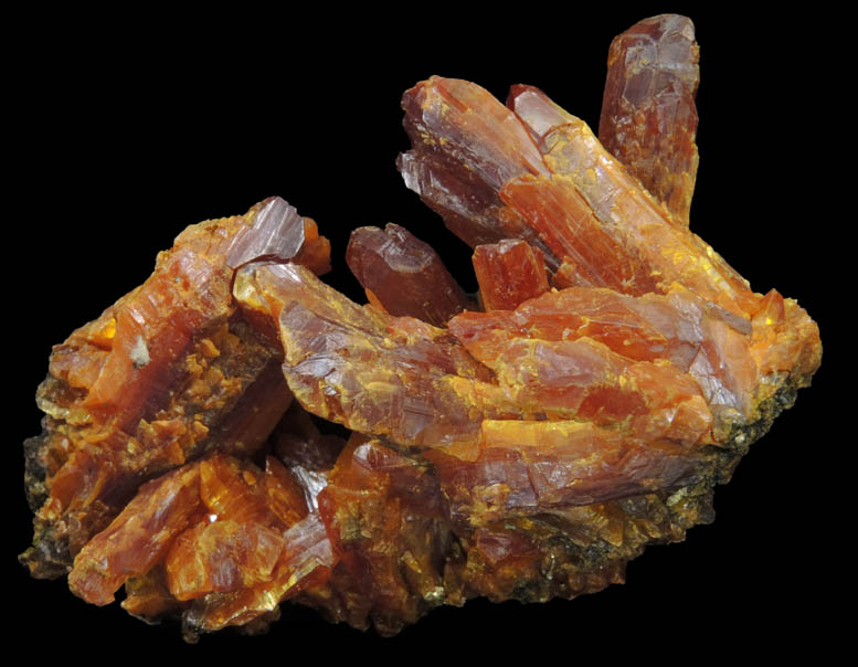 Orpiment from Shimen Mine, Hunan Province, China