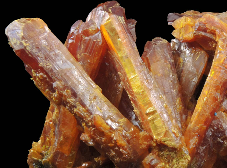 Orpiment from Shimen Mine, Hunan Province, China