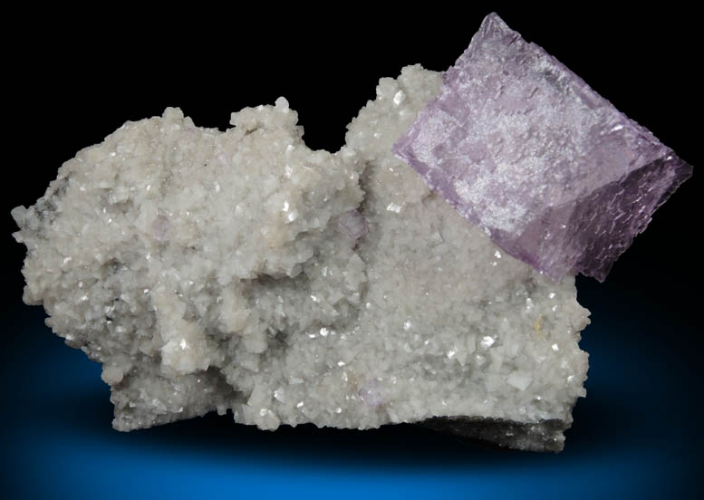 Fluorite on Dolomite from Elmwood Mine, Carthage, Smith County, Tennessee