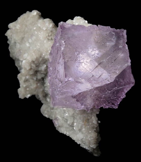 Fluorite on Dolomite from Elmwood Mine, Carthage, Smith County, Tennessee